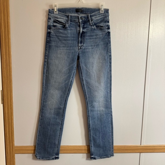 MOTHER The Mid Rise Dazzler Ankle Jeans in We The Animals Size 27 - Picture 1 of 12